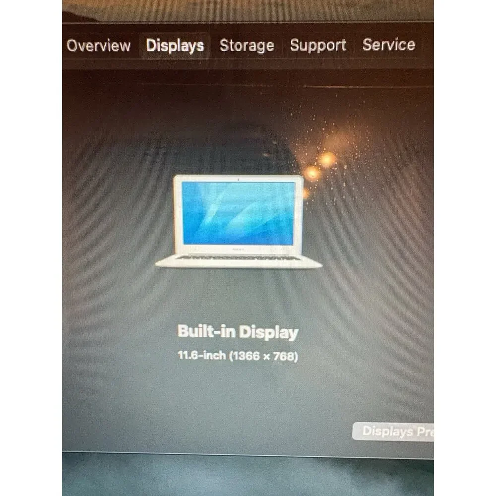USED MACBOOK AIR Running macOS Big Sur, 1.3GHz Dual-Core Intel Core i5, 4GB DDR3